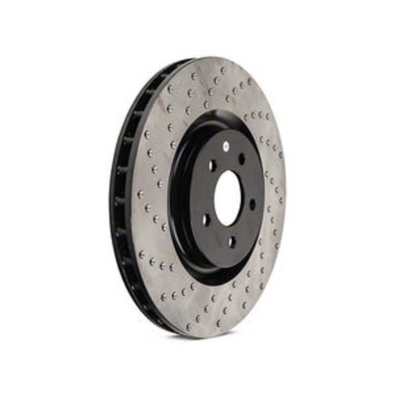 StopTech Cryo Drilled Sport Front Driver Side Brake Rotor