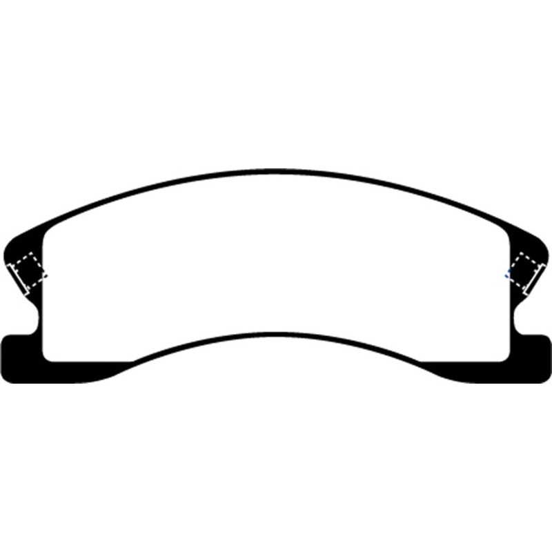 EBC 99-04 Jeep Grand Cherokee 4.0 (Akebono) Greenstuff Front Brake Pads