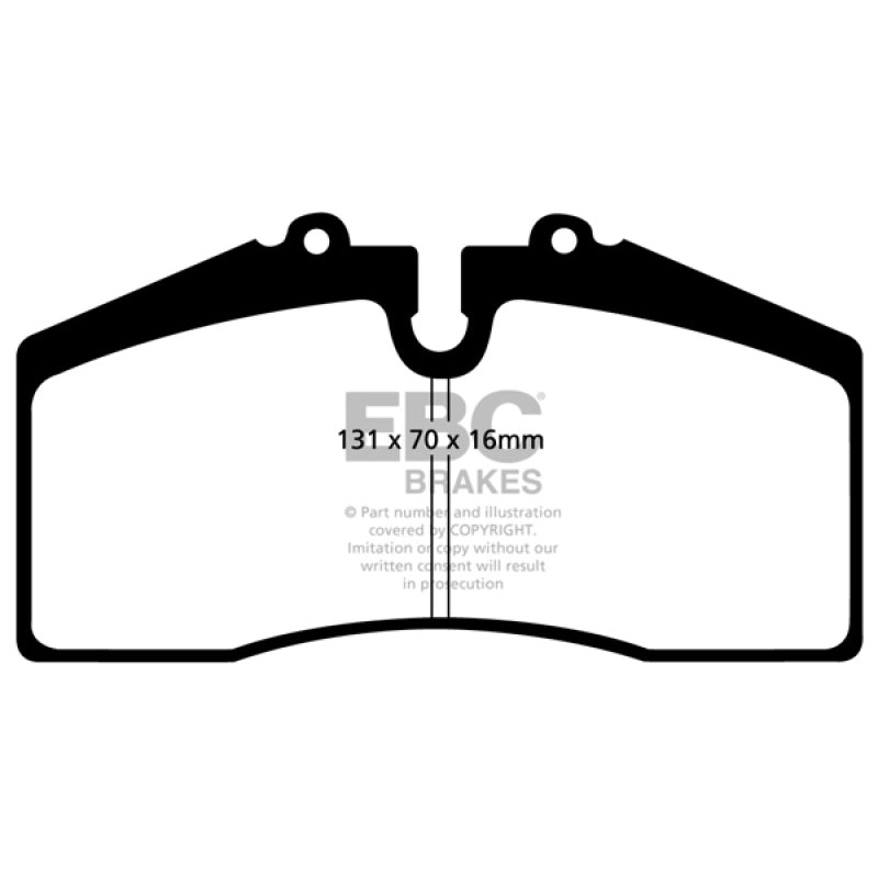 EBC Stoptech ST-45 Caliper Orangestuff Brake Pads