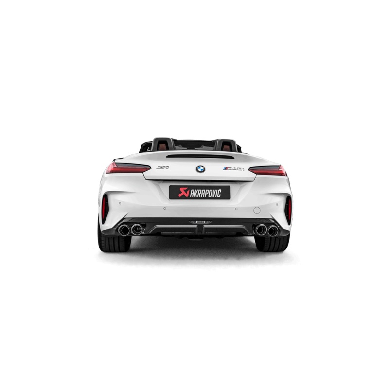 Akrapovic 2019 BMW Z4 M40i (G29) Slip-On Line (Titanium) w/Carbon Fiber Tips