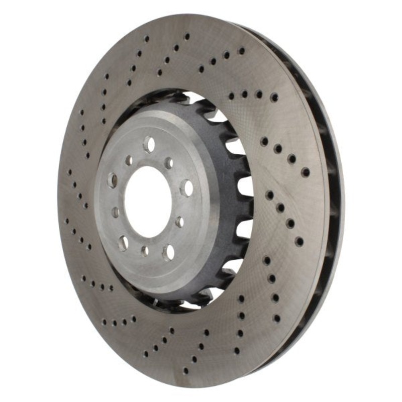 Centric Performance 12-16 F10 M5 Brake Rotor Drilled Rear Left