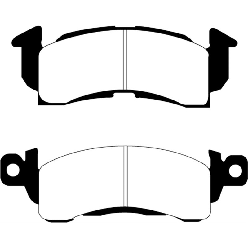 EBC 73-74 Buick Apollo 4.1 Greenstuff Front Brake Pads