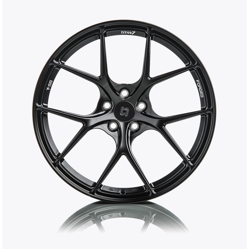 Titan 7 T-S5 Wheel 19×10.5 5×120 44mm Machine Black