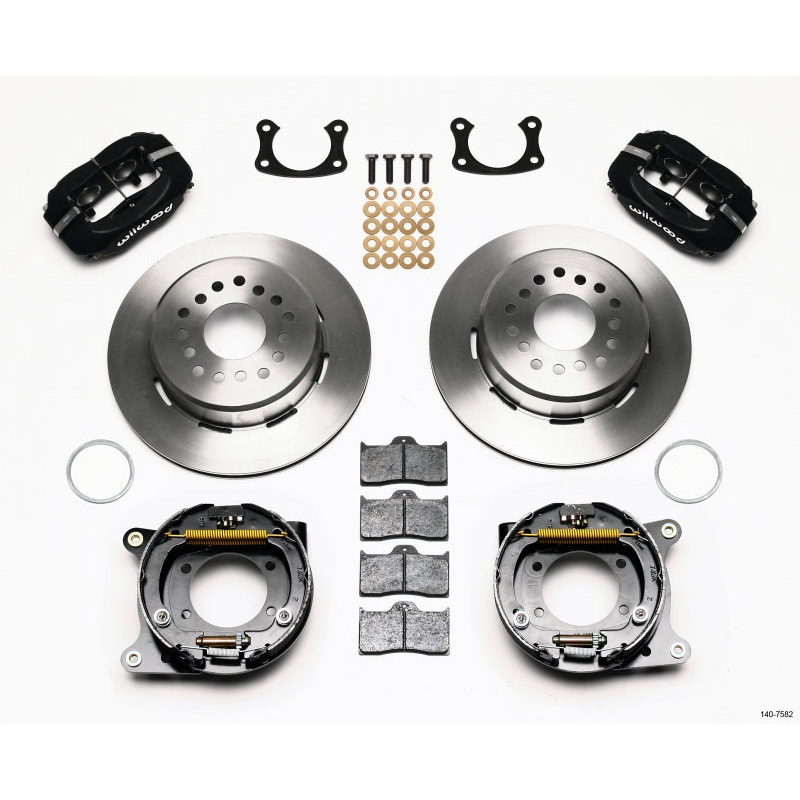 Wilwood Forged Dynalite P/S Park Brake Kit New Big Ford 2.36in Offset