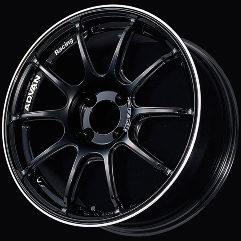Advan RZII Wheel – 16×7.0 +30 | 4×100 | Racing Gloss Black & Ring