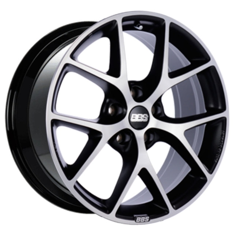 BBS SR Wheel – 18×8.0 +44 | 5×120 | Volcano Grey w/ Diamond Cut