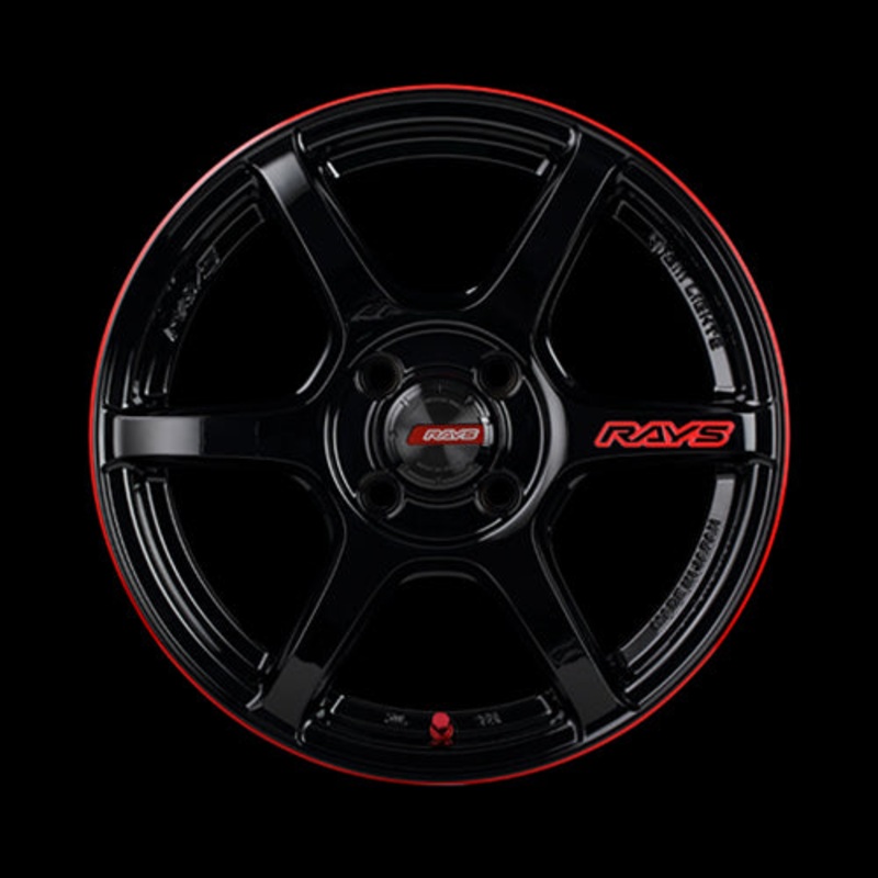 Gram Lights 57C6 Time Attack Edition Wheel – 17×7.0 +45 | 4×100 | Black & Machining | E-pro Coat