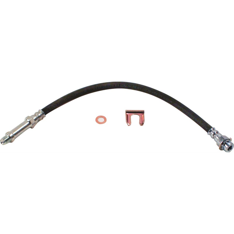 New Flex Brake Hose W/Clip 7/16″ Inlet. A1404-1