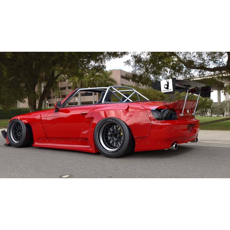 Pandem Wide-Body Rear Over-Fenders – 2000-2009 Honda S2000 (AP1/AP2)