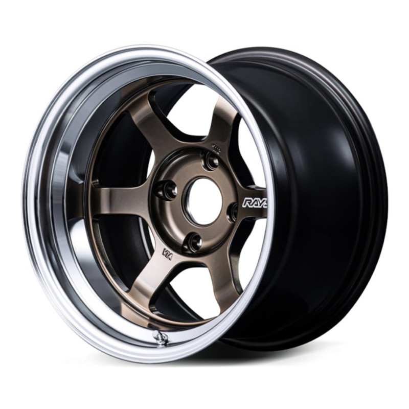 Volk Racing TE37V spec-SR Wheel  – 16×8.5 +30 | 4×114.3 |Shining Bronze Metal w/ FDMC Rim
