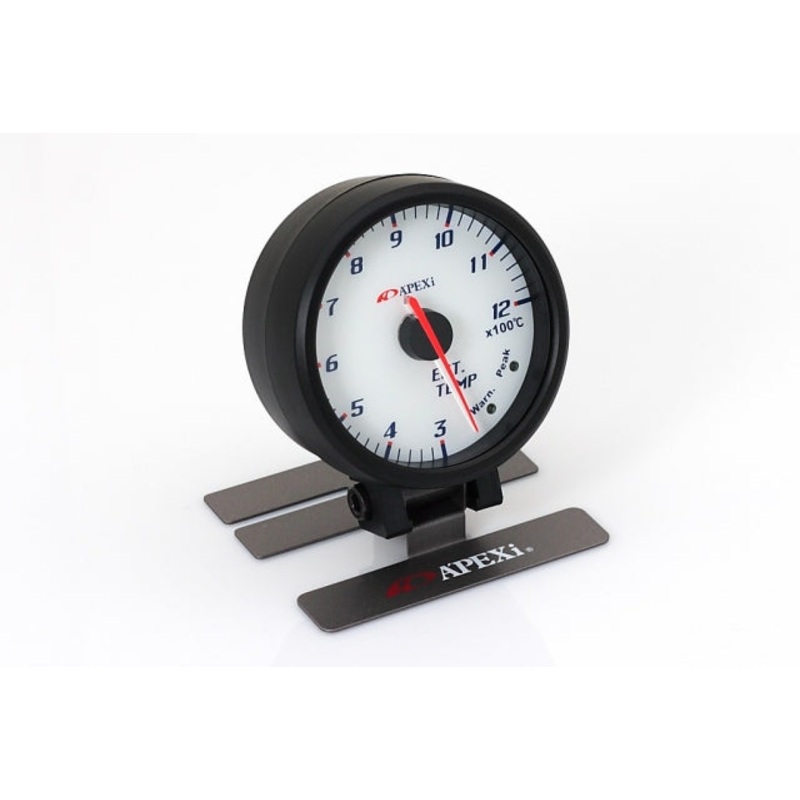 A’PEX-i ELII System Meters – Exhaust Gas Temp (White Display / Black Ring)