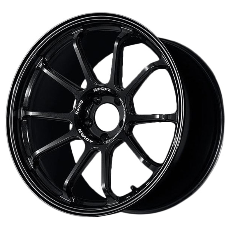 Advan RZ-DF2 Wheel – 19×8.5 +37 | 5×114.3 | Racing Titanium Black