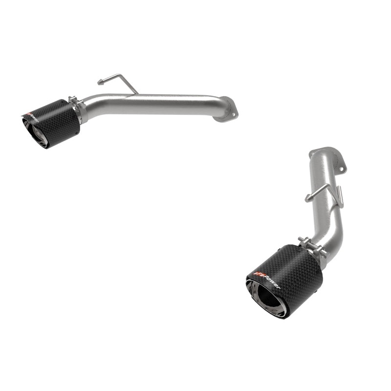 aFe Takeda 2-1/2 IN 304 Stainless Steel Axle-Back Exhaust System w/ Carbon Fiber Tip – 2023+ Nissan 400Z (RZ34)