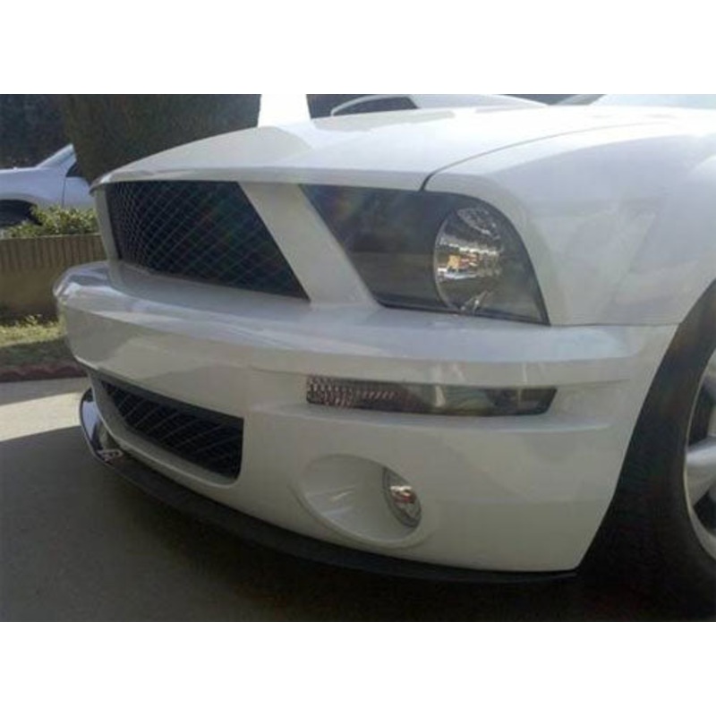 APR Performance Carbon Front Splitter with Rods – 07-09 Ford Mustang Shelby 2007-09 GT500 w/o Stock Airdam