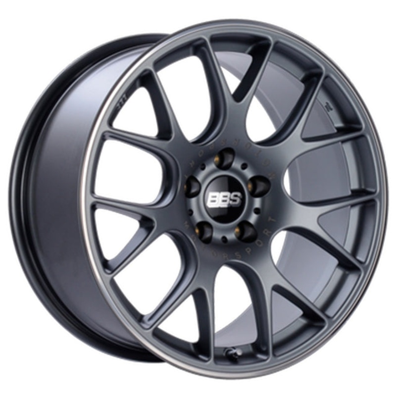 BBS CH-R Wheel – 18×8.5 +47 | 5×112 | Satin Titanium