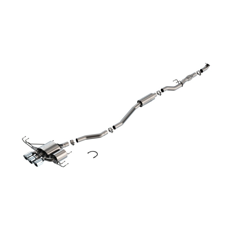 Borla ATAK Catback Exhaust w/ 4.0″ Tips – 2023+ Honda Civic Type R (FL5)