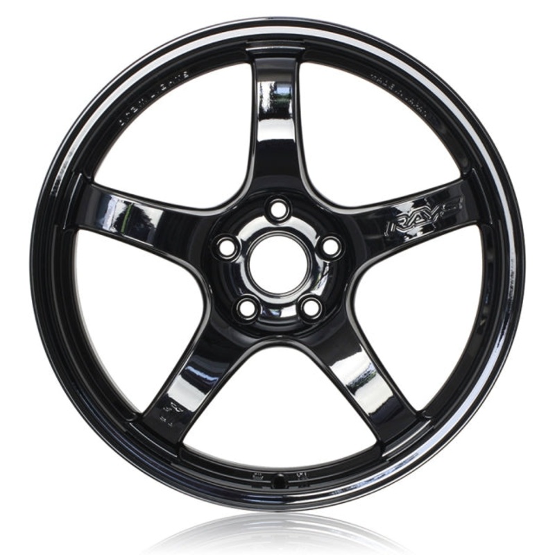 Gram Lights 57CR Wheel – 18×8.5 +50 | 5×114.3 | Glossy Black