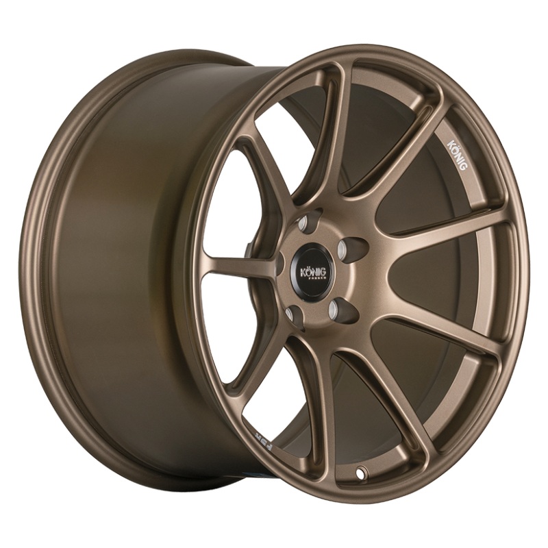 KONIG Forged F5R Wheel – 18×9.5A +25 | 5×114.3 | Satin Bronze
