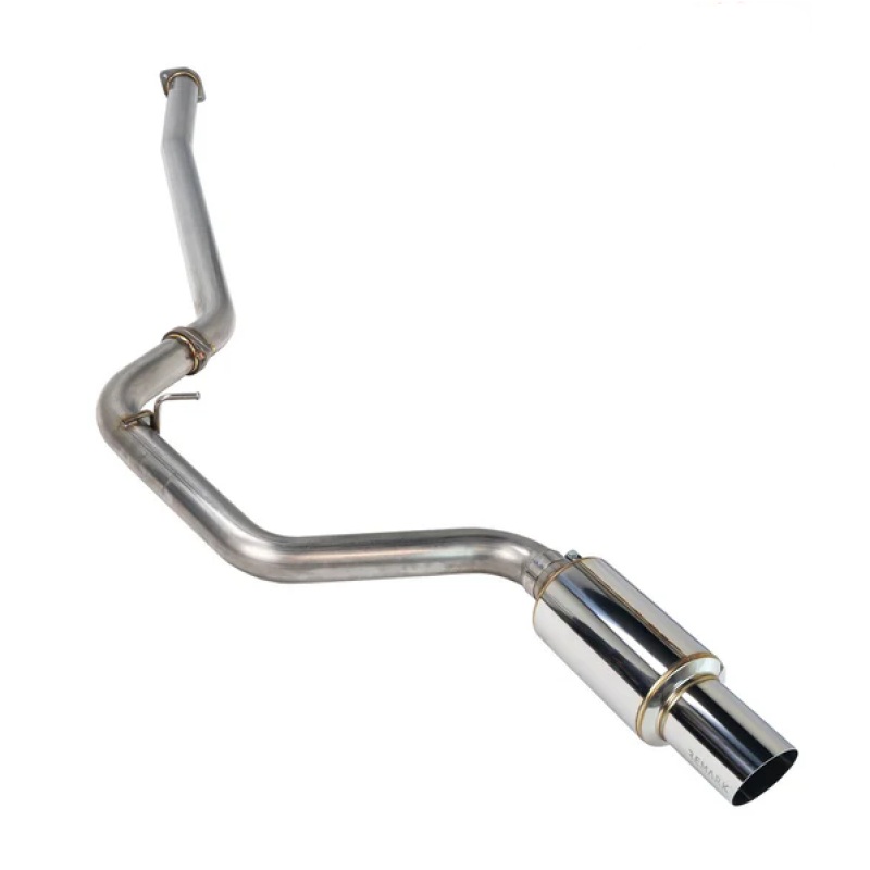 REMARK R1-Spec Cat-Back Exhaust w/ Stainless Steel Tip – 08-14 Subaru WRX/STI Hatchback