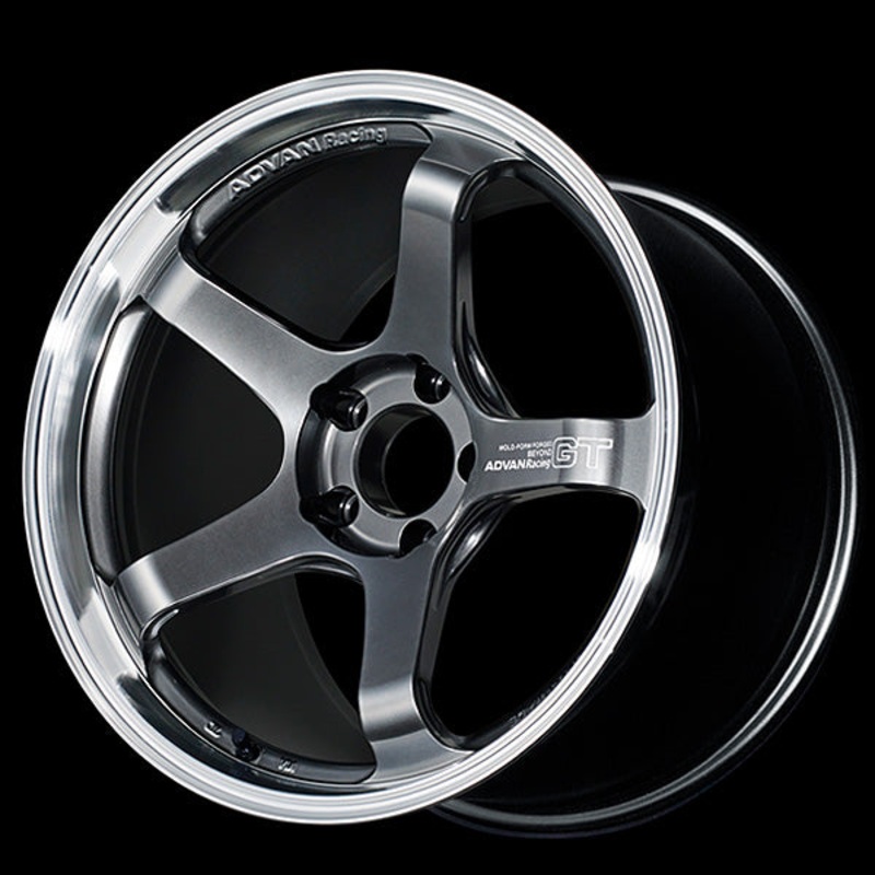 Advan GT Beyond Wheel – 17×9.0 +63 | 5×114.3 | Machining & Hyper Platinum Black