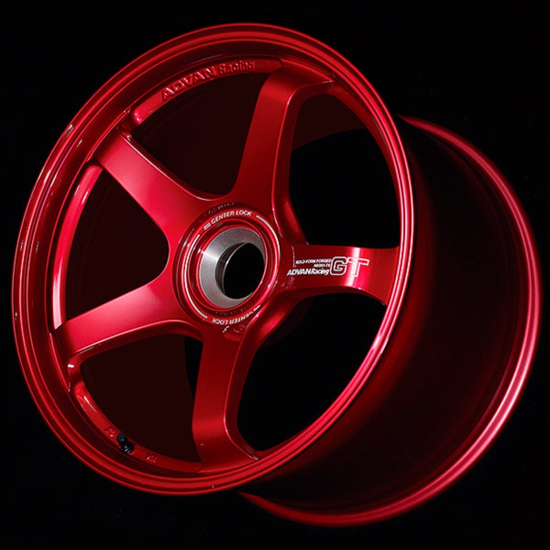 Advan GT Wheel for Porsche – 19×12.0 +47 | Center Lock | Racing Candy Red
