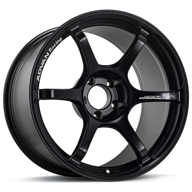 Advan RG-4 Wheel – 18×8.5 +44 | 5×100 | Semi Gloss Black