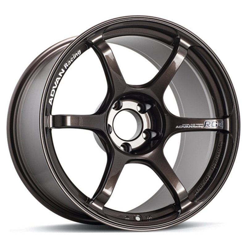 Advan RG-4 Wheel – 18×9.5 +45 | 5×100 | Racing Copper Bronze