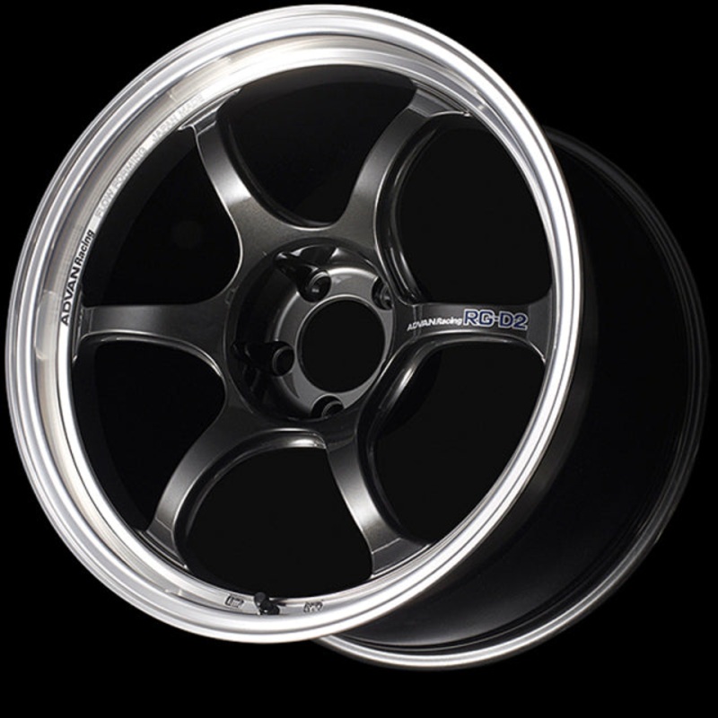Advan RG-D2 Wheel – 18×7.5 +47 | 5×114.3 | Machining & Black Gunmetallic