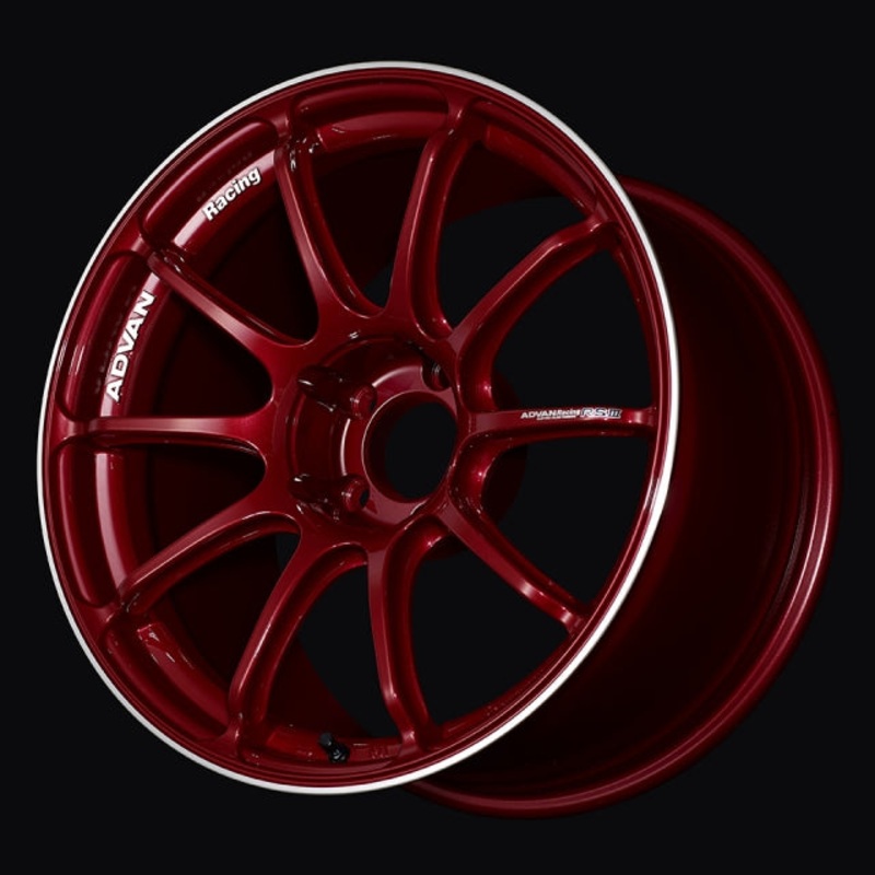 Advan RSIII Wheel – 18×7.5 +48 | 5×114.3 | Racing Candy Red & Ring