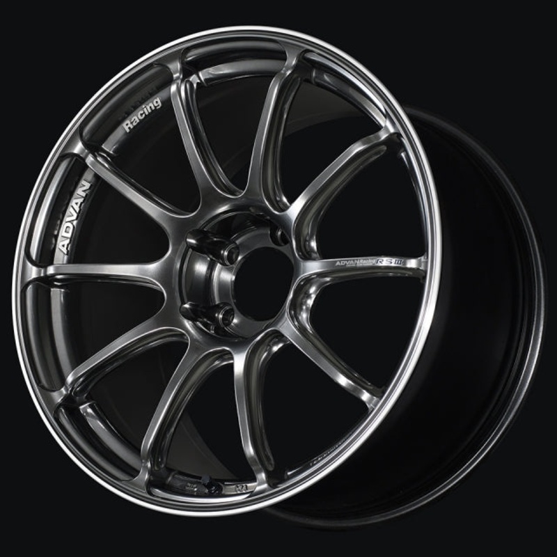 Advan RSIII Wheel – 18×9.5 +35 | 5×114.3 | Racing Hyper Black & Ring