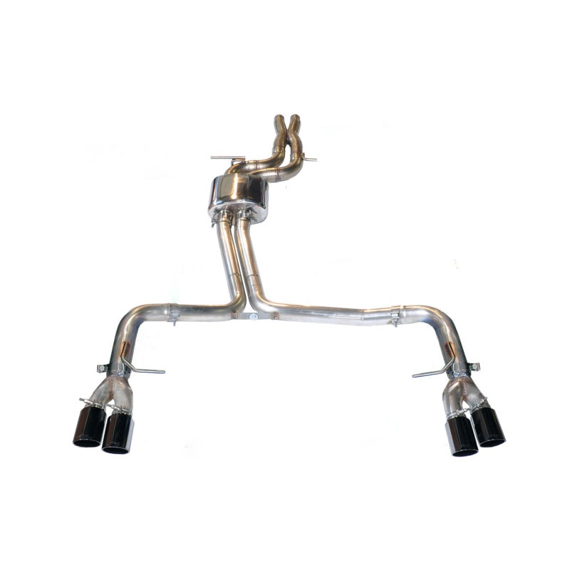 AWE Tuning Audi B8.5 S4 3.0T Track Edition Exhaust – Diamond Black Tips (102mm)