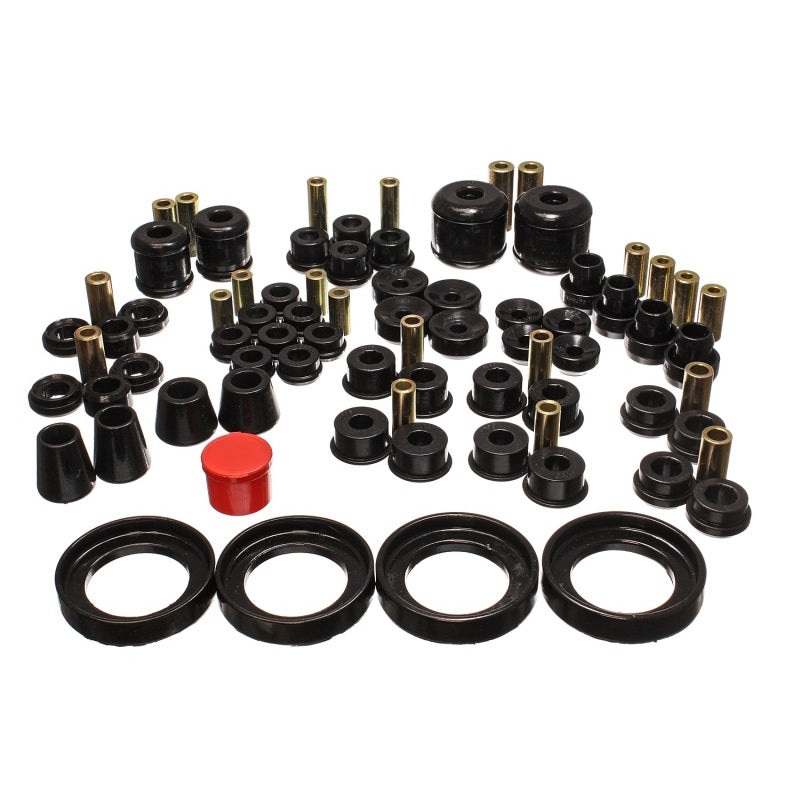 Energy Suspension 97-01 Honda Prelude (Type SH Only) Black Hyper-Flex Master Bushing Set