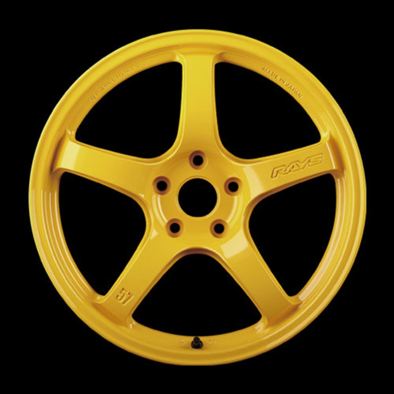 Gram Lights 57CR 2324 Wheel – 15×8.0 +28 | 4×100 | Mach Yellow
