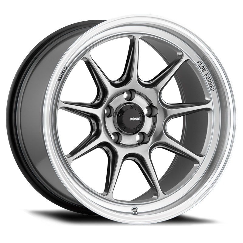 Konig Countergram 17×8 5×120 ET35 Hyper Chrome / Machined Lip