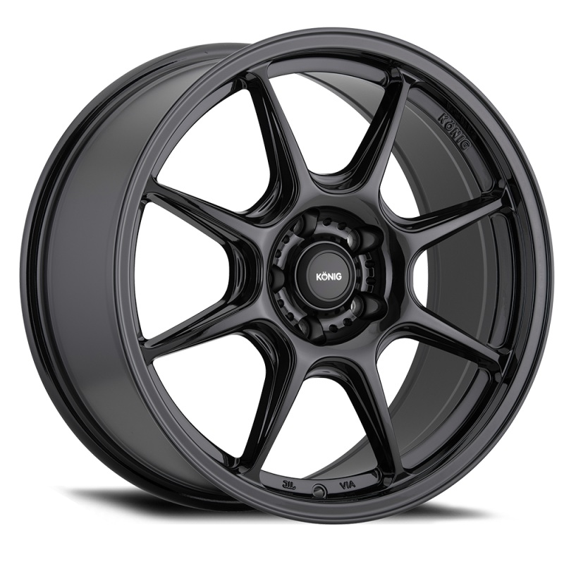 KONIG Lockout Wheel – 16×7.5 +45 | 5×100 | Gloss Black