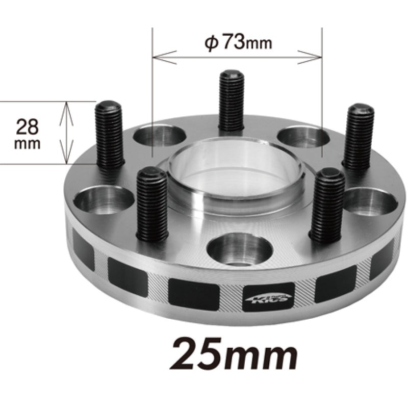 Project Kics 12X1.5 5-139.7 Wide Tread Spacers 4Wd – 25MM