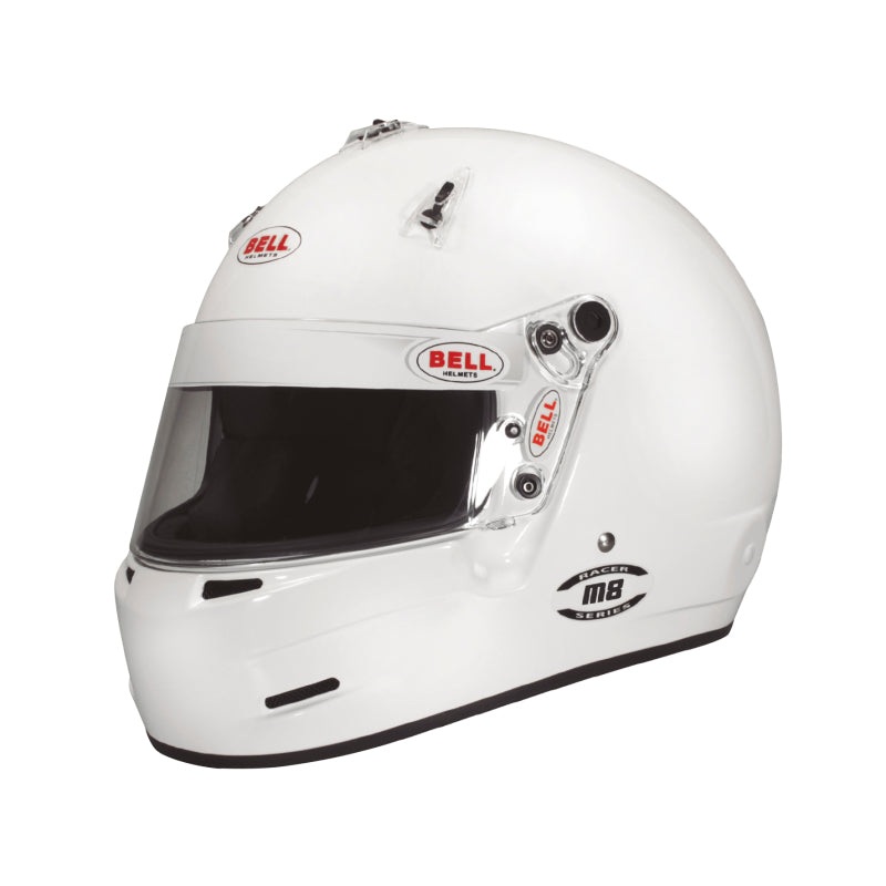 Bell M8 SA2020 V15 Brus Helmet – Size 56 | White