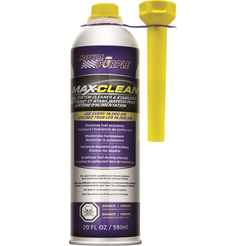 Royal Purple Max-Clean Fuel System Cleaner & Stabilizer (Canada) – 20oz