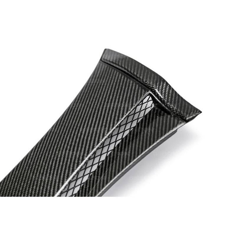 SEIBON Carbon Fiber Fender Caps – 08-14 Subaru WRX/STI