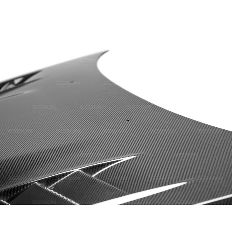 SEIBON CW-Style Carbon Fiber Hood – 08-10 Subaru Impreza WRX/STI
