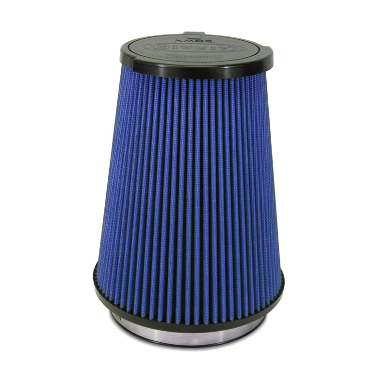 Airaid 10-14 Ford Mustang Shelby 5.4L Supercharged Direct Replacement Filter – Dry / Blue Media