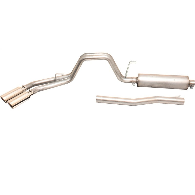 Gibson 20-24 Ford F250/F350 Super Duty Cat-Back Dual Sport Exhaust System – Stainless Steel