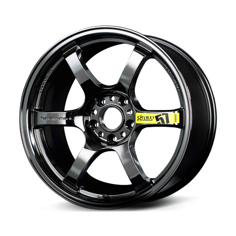Gram Lights 57DR Limited Edition 15X8.0 +35 4-100 Rays Black Metal Coat (RB)