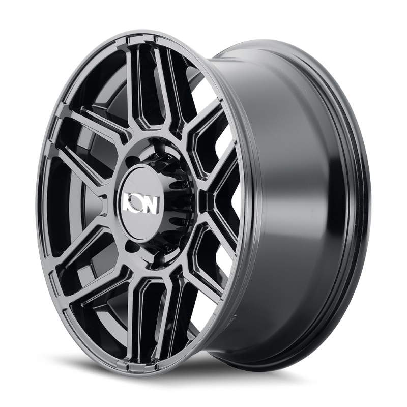 ION Type 146 17×9 / 8×165.1 BP / 0mm Offset / 125.2mm Hub Gloss Black Wheel
