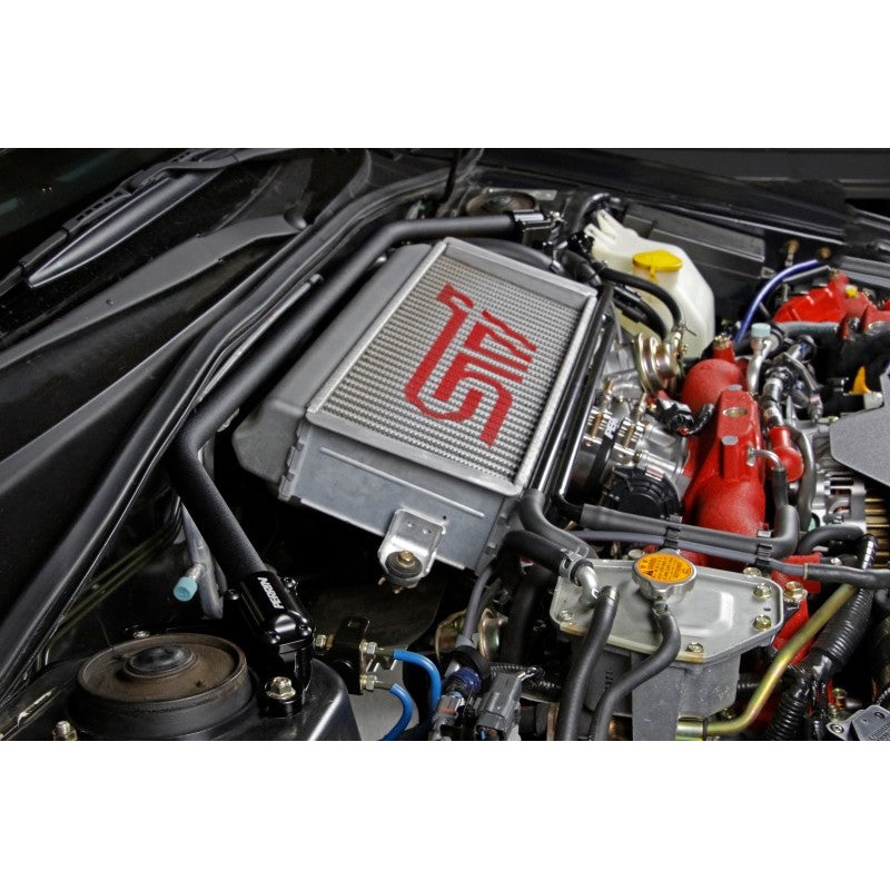 PERRIN 02-07 Subaru WRX/STi/Impreza / 04-08 Forester Front Strut Brace – Neon Yellow