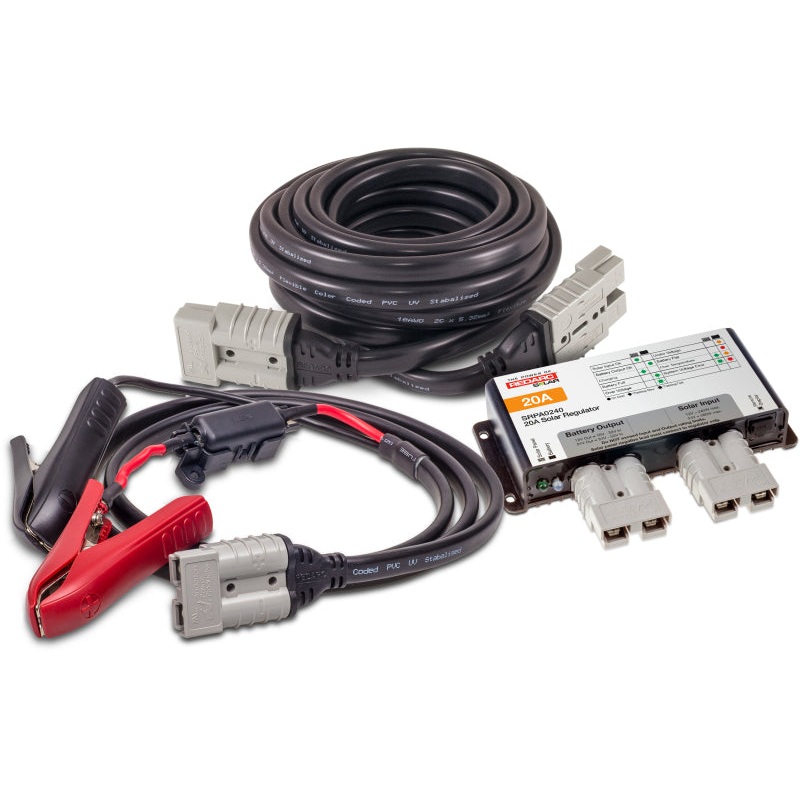 REDARC Solar Regulator & Cable Value Pack (SRC0015 & SRPA0240) – 20A