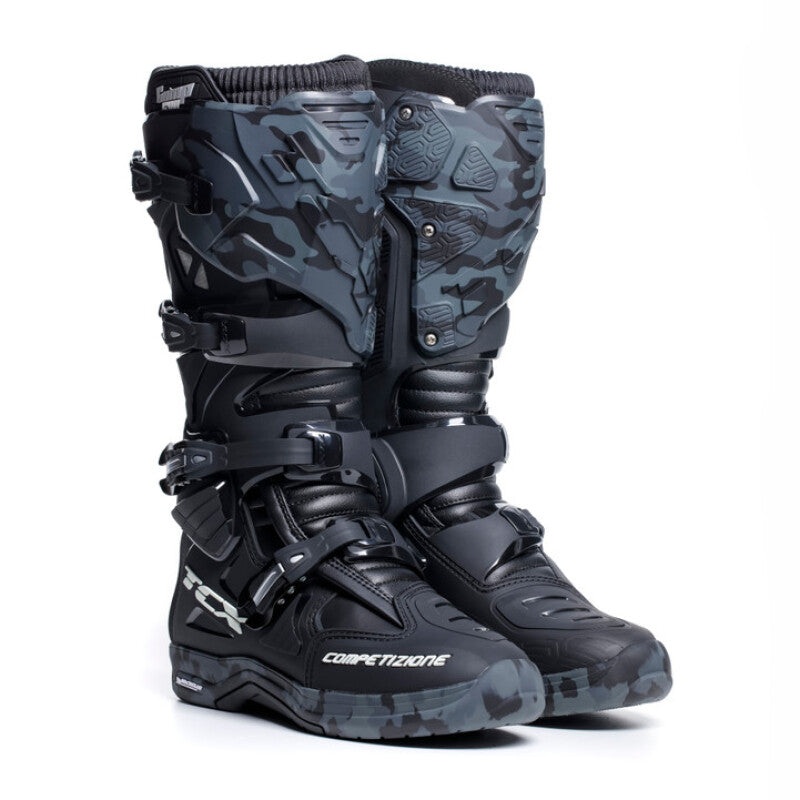 TCX Comp Evo 2 Michelin Boot Black/Camo Size – 38