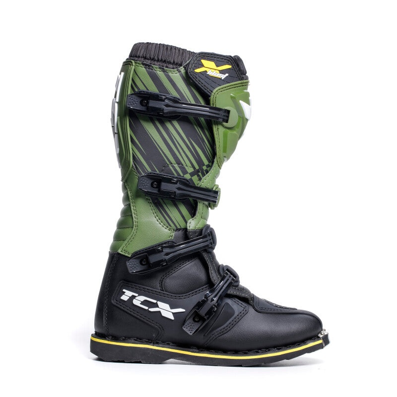 TCX X-Blast Boot Black/Green/Yellow Size – 43