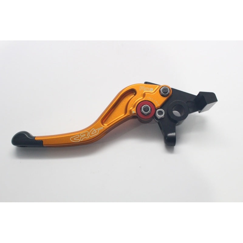 CRG 07-18 Kawasaki ZX6R/ Z1000/ ZX10R/ ZR14R RC2 Brake Lever – Short Gold