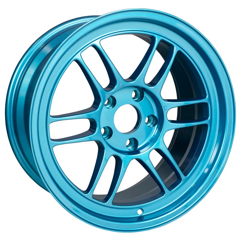 Enkei RPF1 17×9 5×114.3 22mm Offset 73mm Bore Emerald Blue Wheel (MOQ 40)